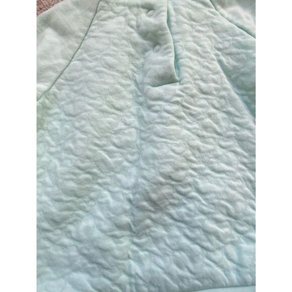 Little Me Baby Girl Mint Green Bow Sweater - Picture 4 of 6